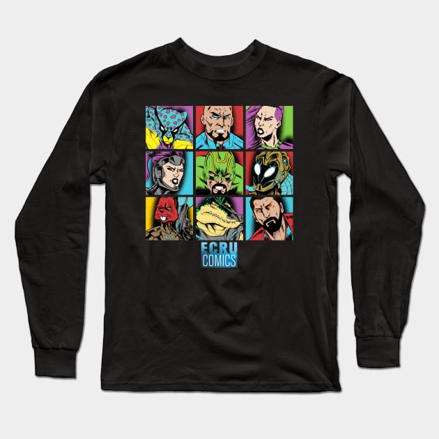 ECRU OG Classic 1 Long Sleeve T-Shirt by carrillo_art_studios